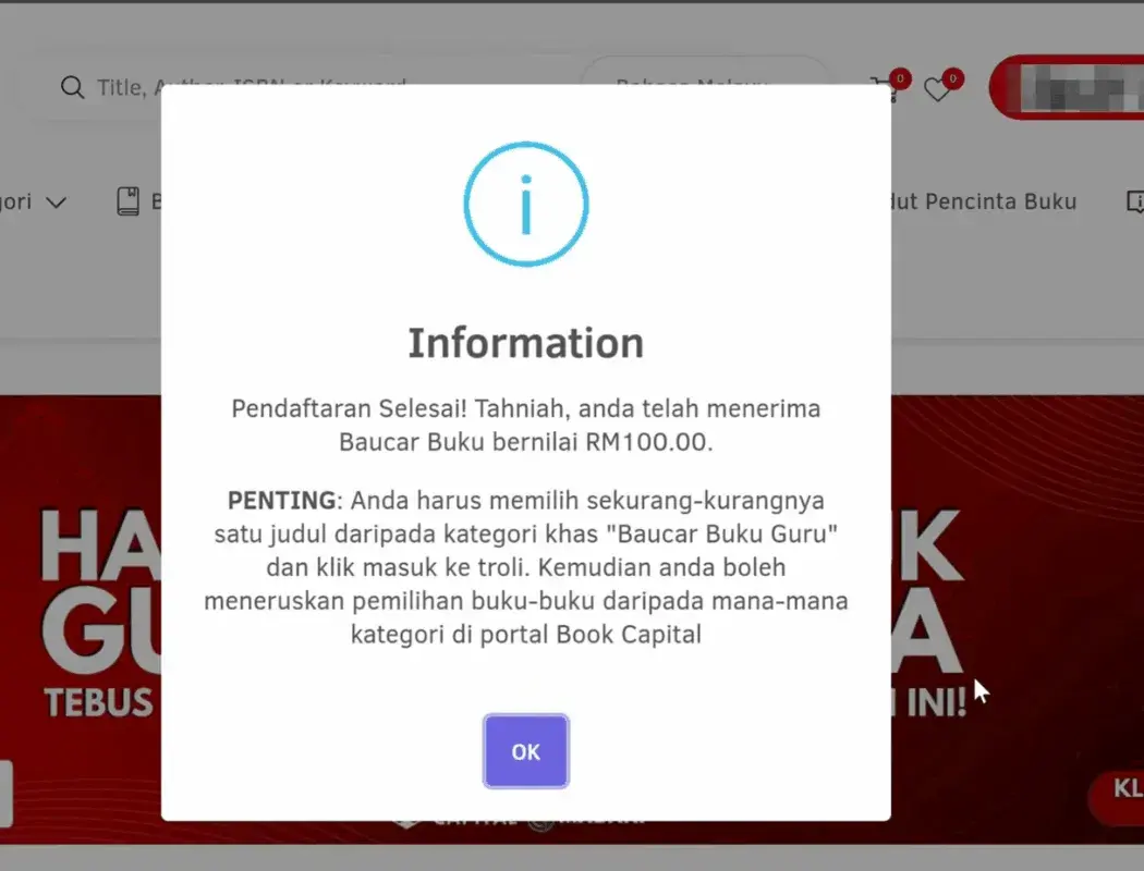 pendaftaran selesai